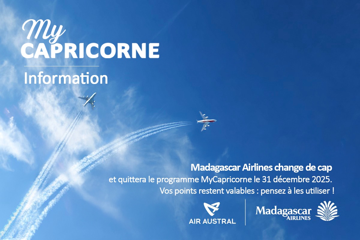 Sortie Madagascar Airlines